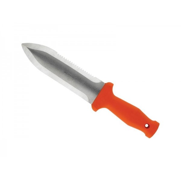 COUTEAU DE JARDIN 16CM ORANGE INOX
