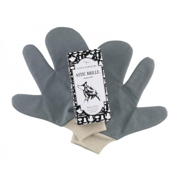 PAIRE DE GANTS D'ORFEVRE ASTIC BRILLE