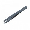 PINCE EPILER MORS BIAIS NOIR INOX