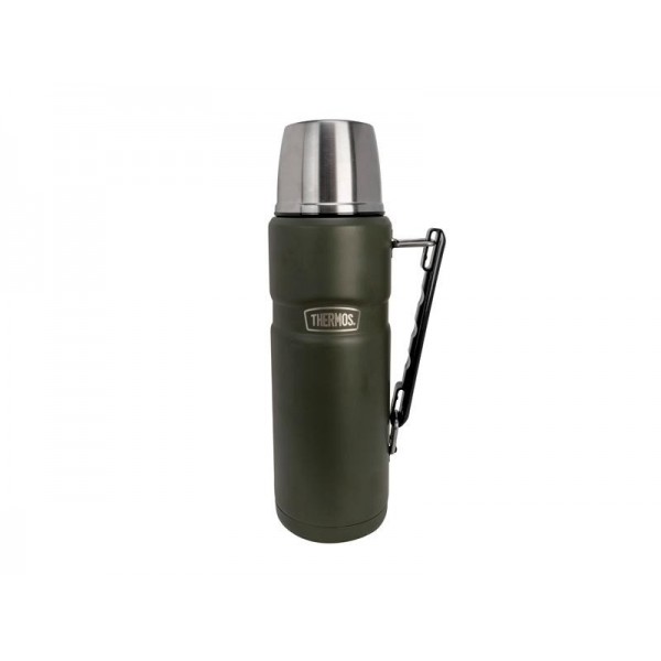 BOUTEILLE THERMOS KING 1,2L VERT A POIGNEE