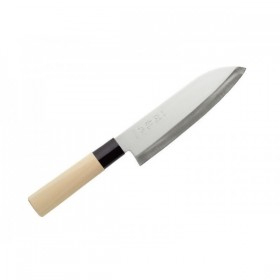COUTEAU SEKIRYU SANTOKU 16,5CM BOIS