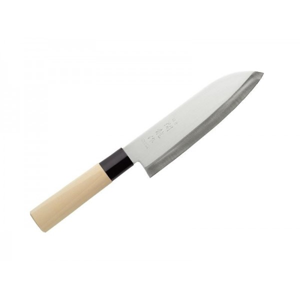 COUTEAU SEKIRYU SANTOKU 16,5CM BOIS
