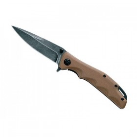 COUTEAU FOX EDGE MANDATORY FUN G10 BRUN BLACKWASH
