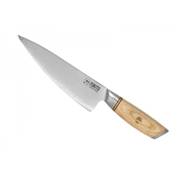 COUTEAU CHEF FUKITO 21CM PAKKA SAN MAI