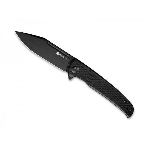 COUTEAU SENCUT BRAZORIA G10 NOIR BLACKWASH