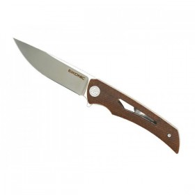 COUTEAU EIKONIC APERTURE MICARTA MARRON