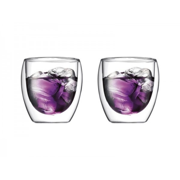 SET 2 VERRES BODUM PAVINA 25 CL
