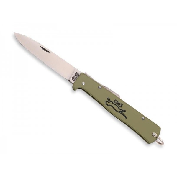 COUTEAU OTTER MERCATOR K55K 11CM VERT INOX