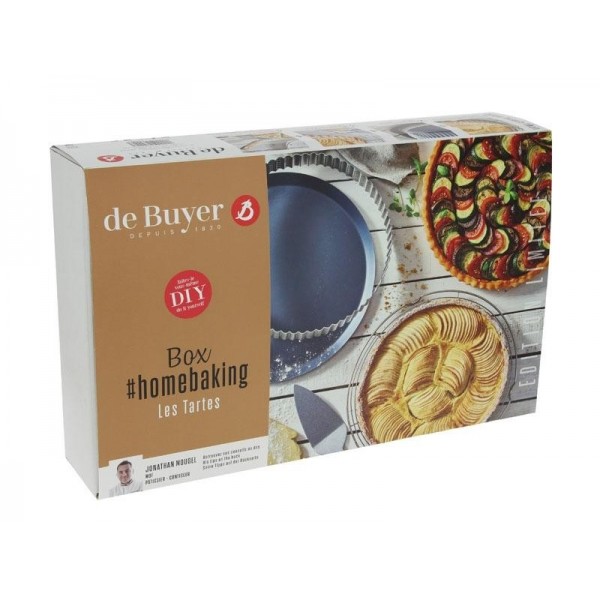 BOX 4 PIECES DE BUYER HOMEBAKING TARTE