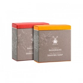 LOT DE 2 SAVONS A RASER MUHLE ARGOUSIER + BOIS DE SANTAL