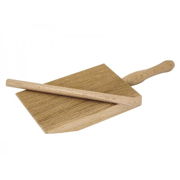 PLANCHE A GNOCCHI HETRE NATUREL 21CM