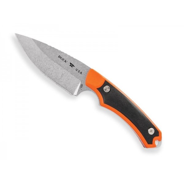 POIGNARD BUCK ALPHA HUNTER SELECT ORANGE 0664ORS
