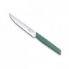COUTEAU STEAK VICTORINOX SWISS MODERN 12CM VERT SAUGE