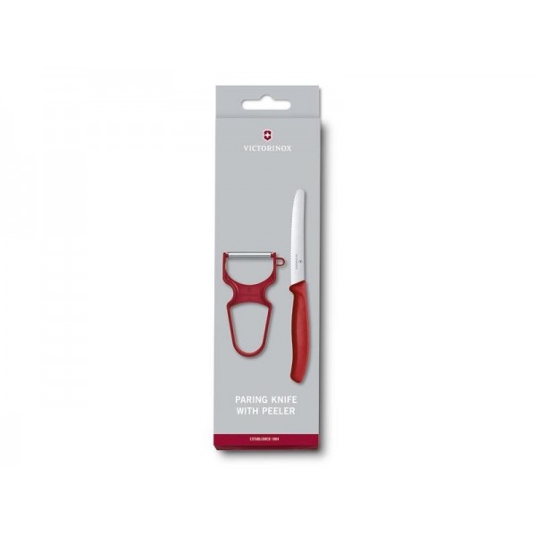 SET 2 PIECES VICTORINOX SWISSCLASSIC ROUGE