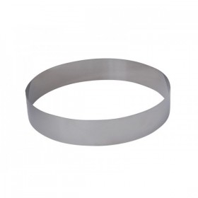 CERCLE A ENTREMETS INOX Ø 20CM