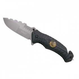 COUTEAU THIRD S.W.A.T. ALUMINIUM NOIR 13CM INOX