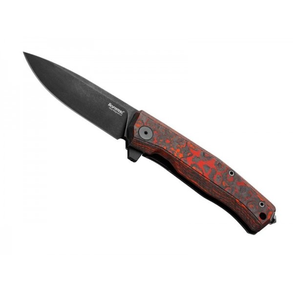 COUTEAU LIONSTEEL MYTO FIBRE DE CARBONE MARS VALLEY BLACKWASH