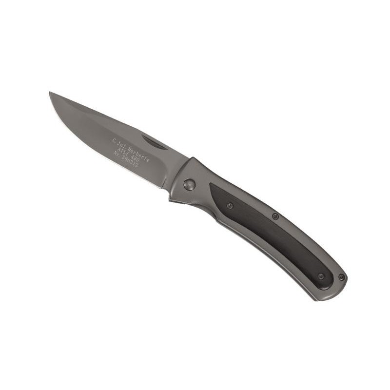 COUTEAU HERBERTZ INOX/BOIS DE SANTAL 11,5CM INOX