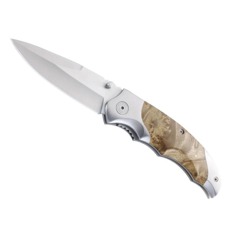 COUTEAU HERBERTZ BOIS DE RACINE 11CM INOX