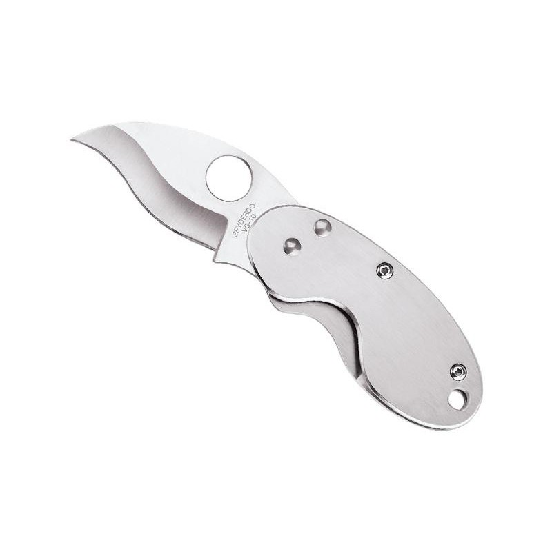 COUTEAU SPYDERCO CRICKET TOUT INOX