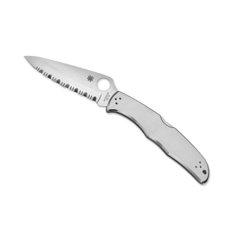 COUTEAU SPYDERCO ENDURA 4 INOX A DENTS