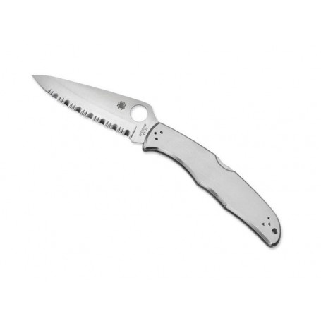 COUTEAU SPYDERCO ENDURA 4 INOX A DENTS