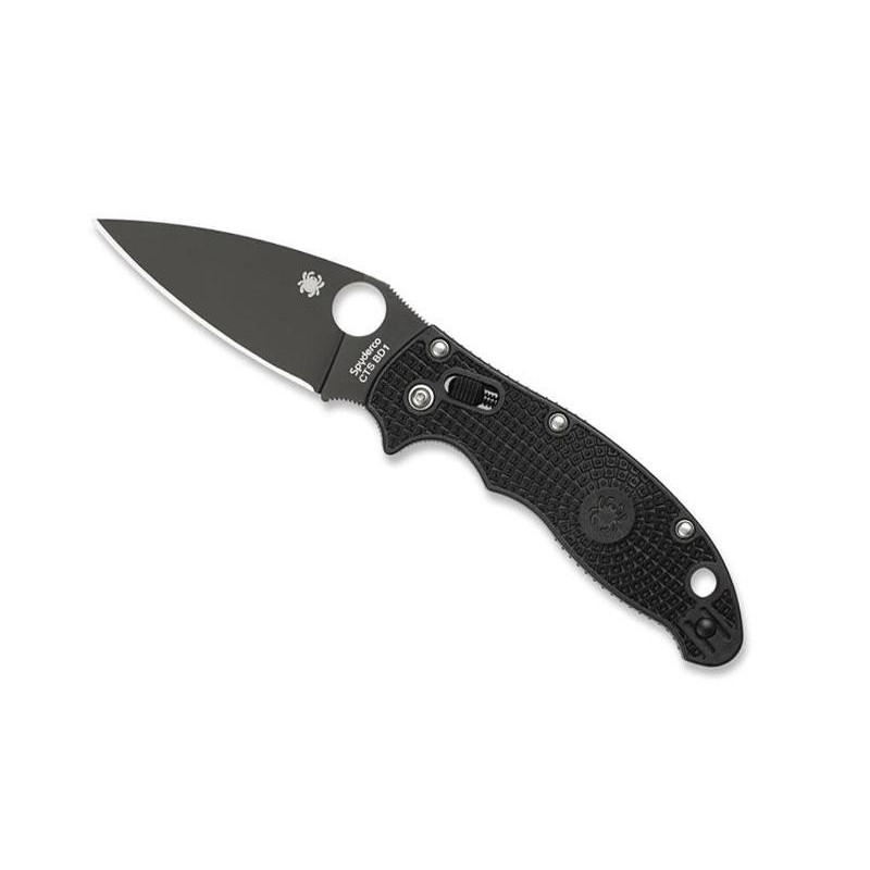 COUTEAU SPYDERCO MANIX 2 LAME NOIRE