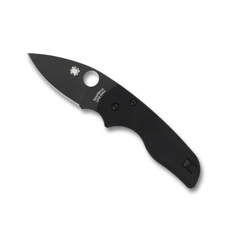 COUTEAU SPYDERCO LIL' NATIVE COMPRESSION LOCK LAME NOIRE