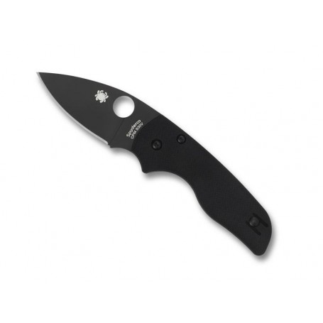 COUTEAU SPYDERCO LIL' NATIVE COMPRESSION LOCK LAME NOIRE