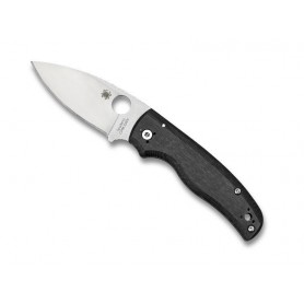COUTEAU SPYDERCO SHAMAN G10 NOIR