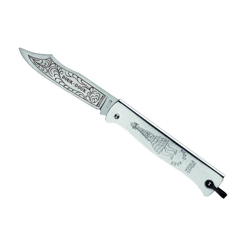COUTEAU DOUK-DOUK CHROME 9CM INOX