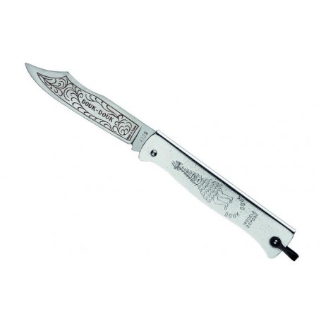 COUTEAU DOUK-DOUK CHROME 9CM INOX