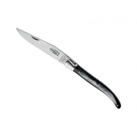 LAGUIOLE ANTAN CORNE MITRE INOX MAT 12CM