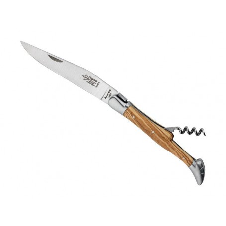 LAGUIOLE ANTAN 2P OLIVIER MITRES INOX MAT 12CM