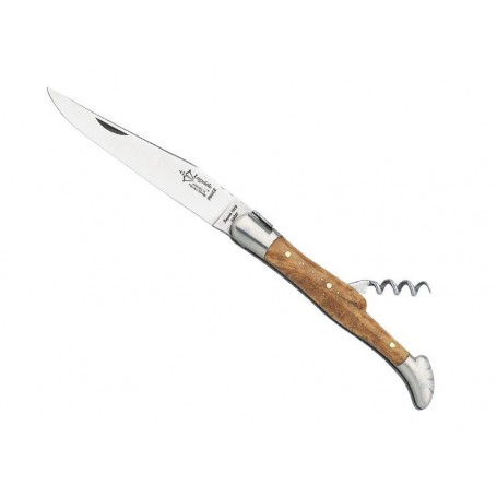 LAGUIOLE G.DAVID 2P GENEVRIER MITRES INOX MAT 12CM