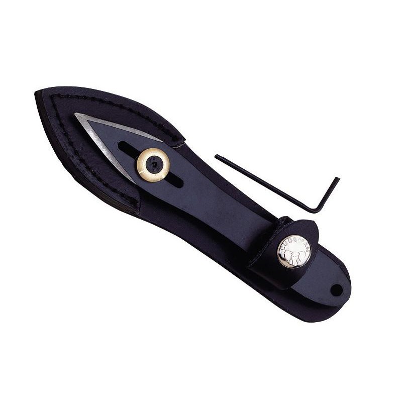 COUTEAU A LANCER CUDEMAN 15CM REGLABLE NOIR
