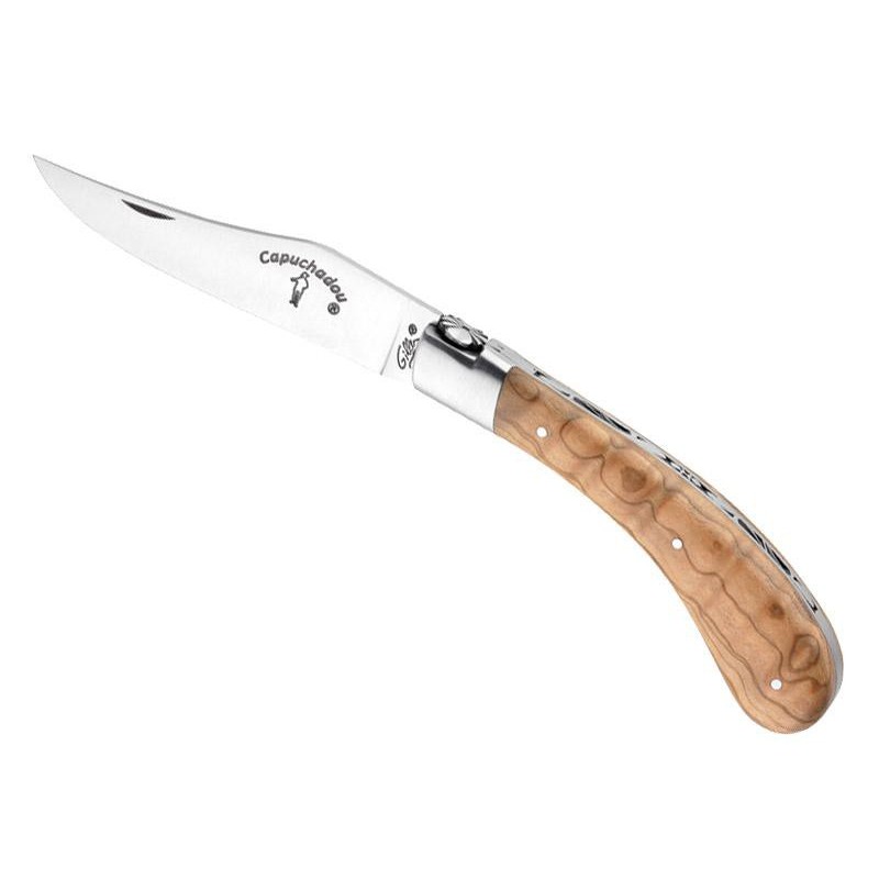 COUTEAU CAPUCHADOU (GILLES) OLIVIER 10CM INOX MAT