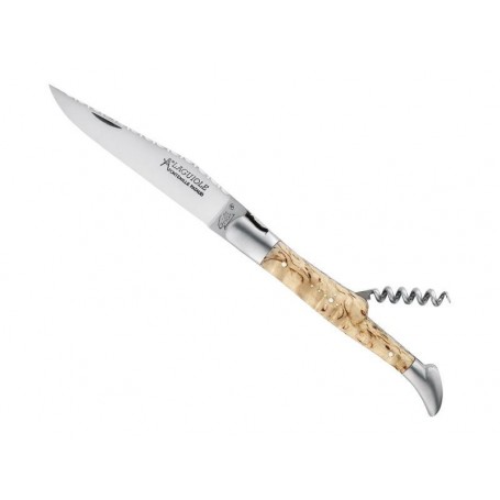 LAGUIOLE GILLES TRADITION 2P BOULEAU 12CM INOX