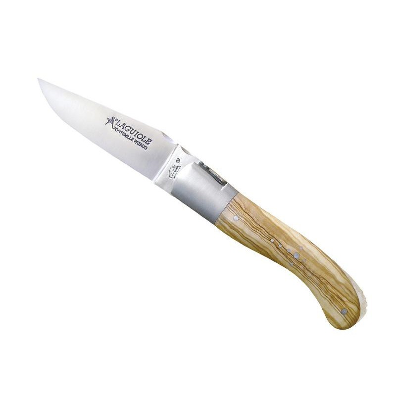 LAGUIOLE GILLES SPORT OLIVIER 13CM INOX MAT