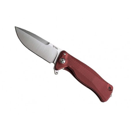 COUTEAU LIONSTEEL SR11 ALUMINIUM ROUGE