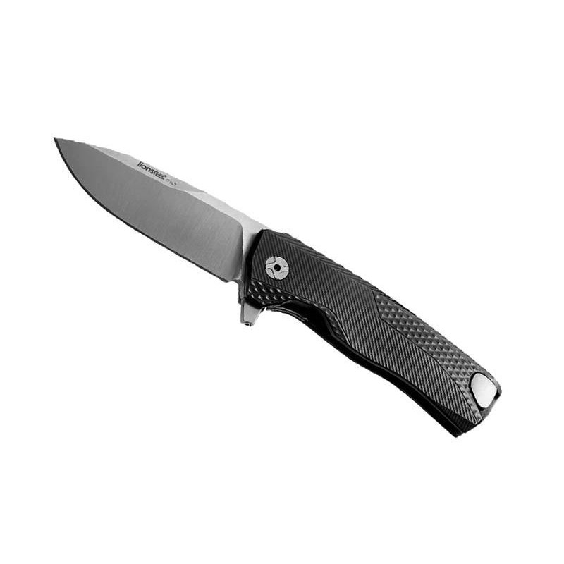 COUTEAU LIONSTEEL ROK ALUMINIUM NOIR