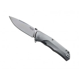 COUTEAU LIONSTEEL TRE TITANIUM GRIS