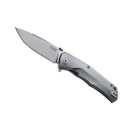 COUTEAU LIONSTEEL TRE TITANIUM GRIS
