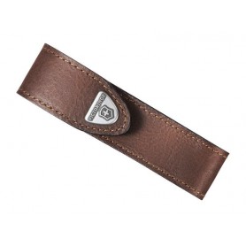 ETUI VICTORINOX 4 A 10 PIECES CUIR MARRON