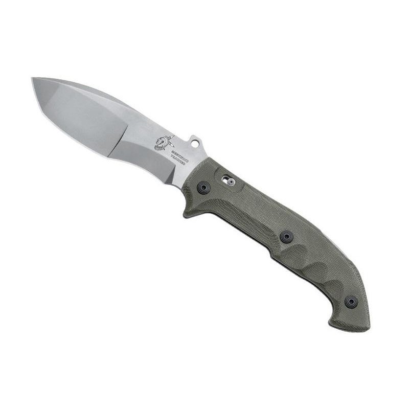 COUTEAU FOX MILITARY MESKWAKI TRACKER MICARTA VERT