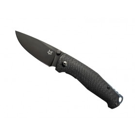 COUTEAU FOX TUR FIBRE DE CARBONE LAME NOIRE