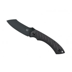 COUTEAU FOX PELICAN FIBRE DE CARBONE NOIR
