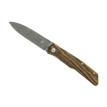 COUTEAU FOX TERZUOLA BOIS DE BOCOTE DAMAS