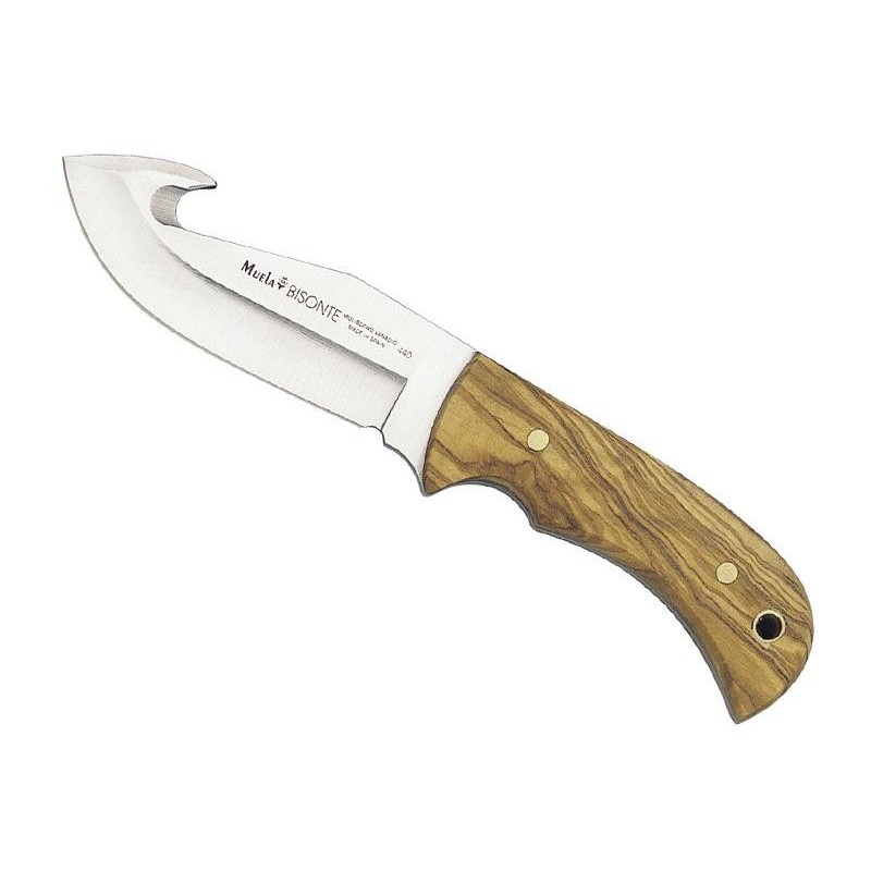 POIGNARD MUELA BISONTE 10CM INOX