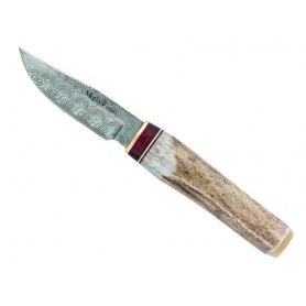 POIGNARD MUELA BOWIE DAMAS INOX 7,5CM (COFFRET)